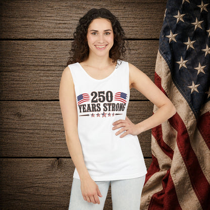 250 Years Strong   Adult Unisex Tank Top
