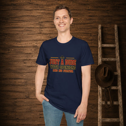 Just A Dude   Adult T-Shirt