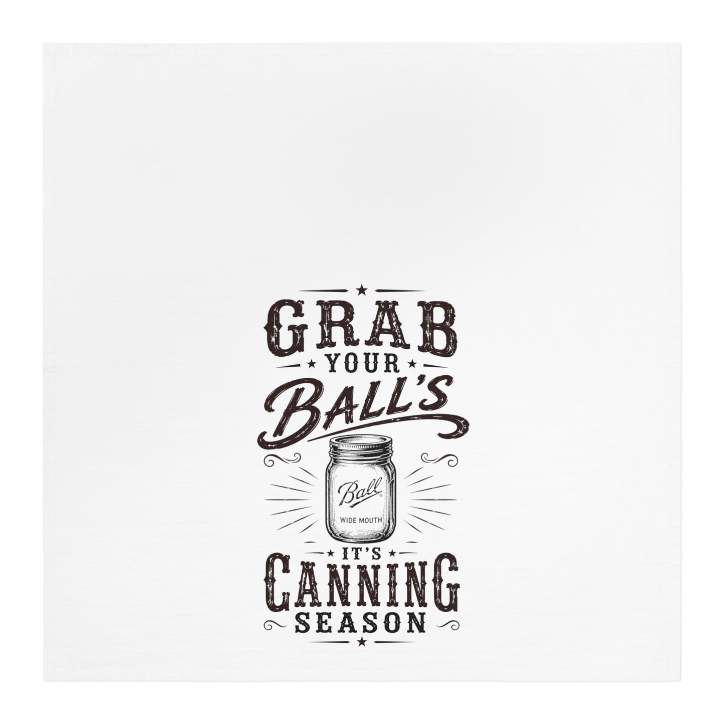 Grab Your Ball's  Kitchen Tea Towel