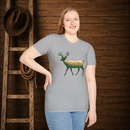 Wilderness Buck   Adult Size T-Shirt