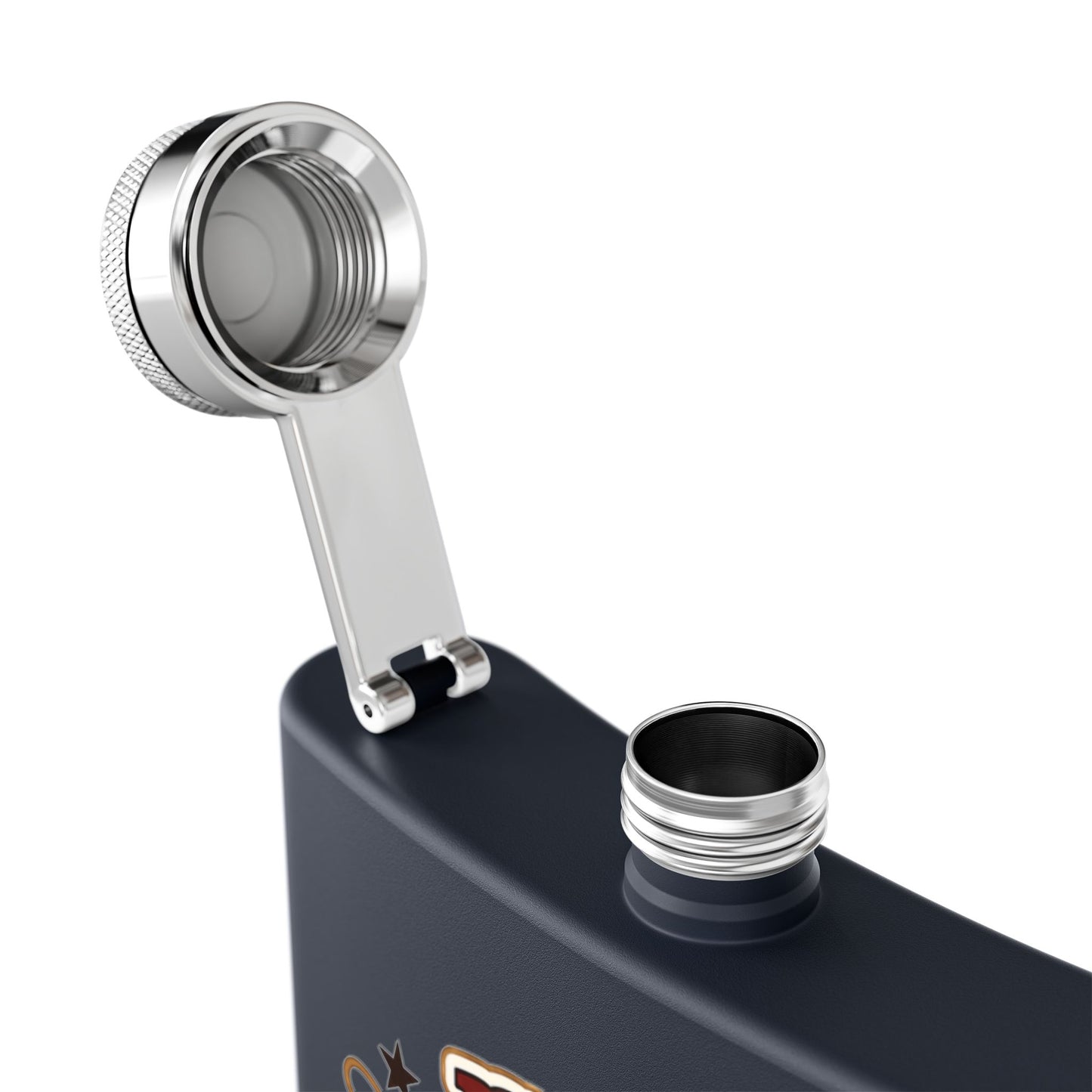 Medicinal Purposes   Stainless Steel Flask, 6oz