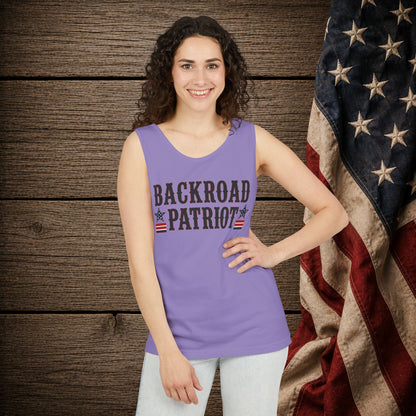 Backroad Patriot   Adult Unisex Tank Top