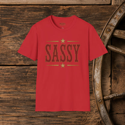 Sassy Girl  Adult T-Shirt