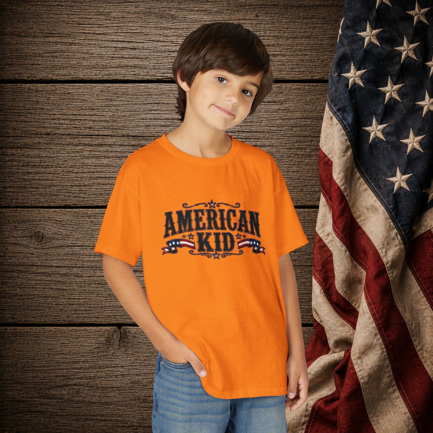 American Kid Patriot  Youth T-Shirt