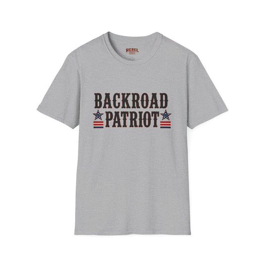 Backroad Patriot  Adult Size T-Shirt