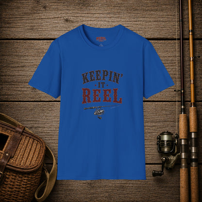 Keepin It Reel   Adult Size T-Shirt