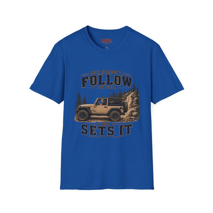 Doesn't Follow   Adult Size T-Shirt