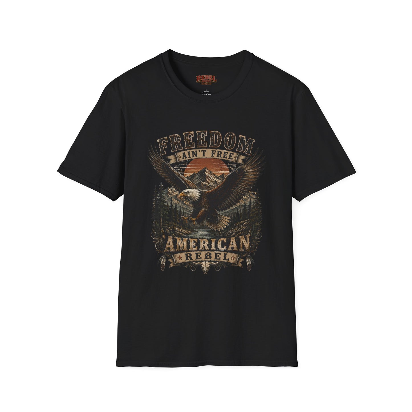 American Rebel Eagle Adult Size T-Shirt
