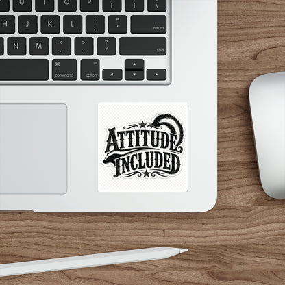 Attitude Included  Die-Cut Stickers