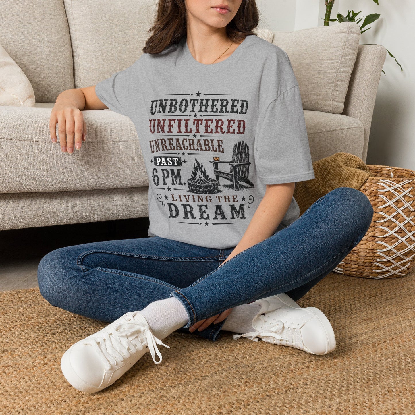 Living The Dream  Adult Size T-Shirt