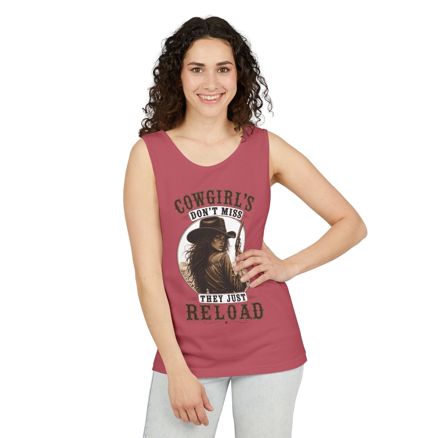 Cowgirls Reload  Adult Unisex Tank Top
