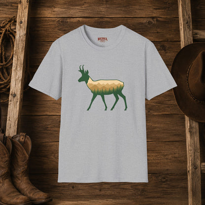 Wilderness Pronghorn   Adult Size T-Shirt
