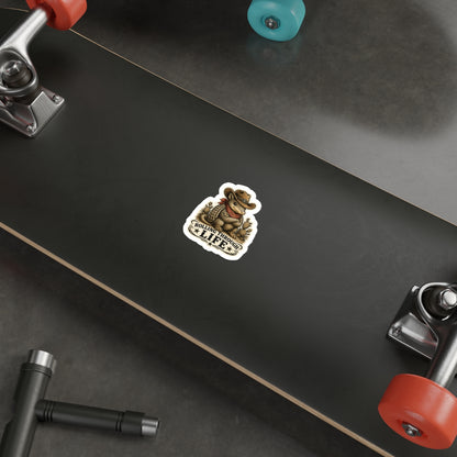 Rolling Throw Life  Die-Cut Stickers