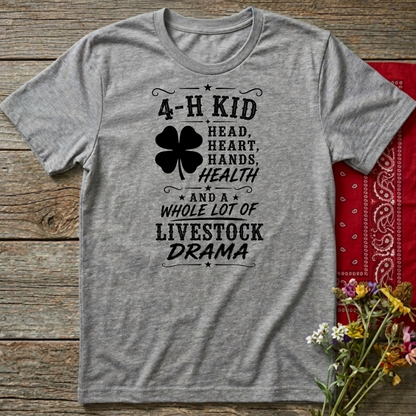 4-H Kid Drama Adult Size T-Shirt