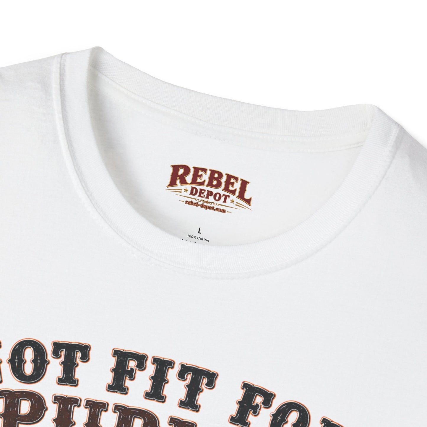 Not Fit For Public  Adult Size T-Shirt