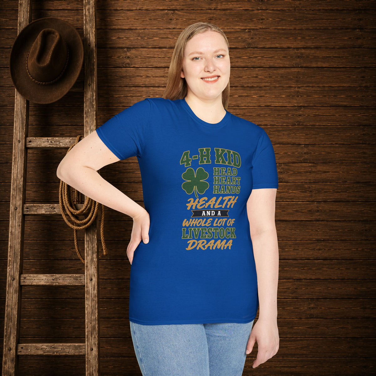 4-H Kid Drama  Adult Size T-Shirt