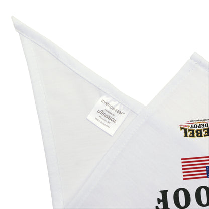 Red White Woof  Pet Bandana