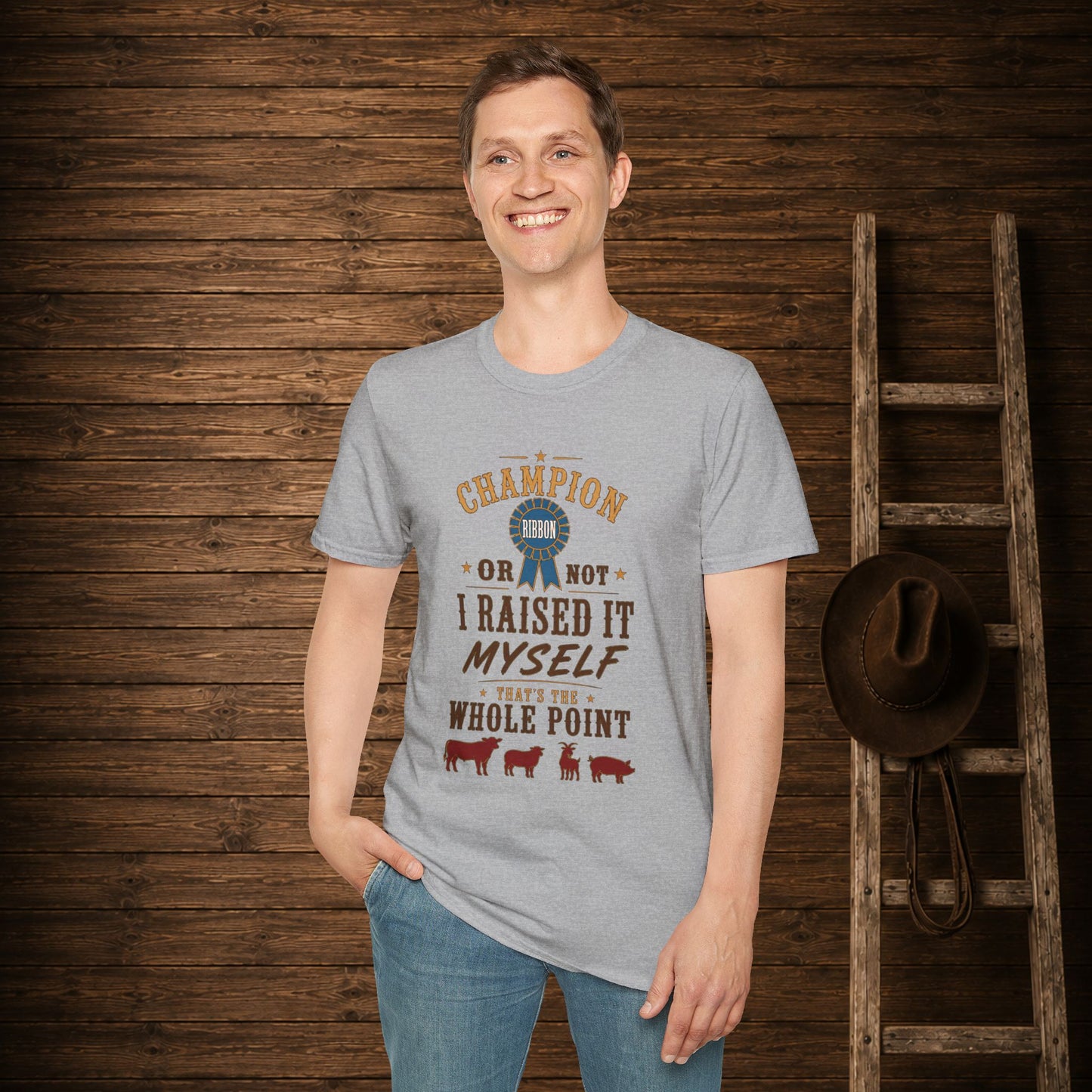 Champion or Not Adult Size T-Shirt
