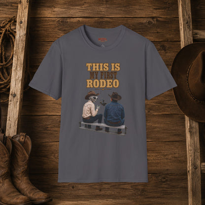 My First Rodeo (Alien)  Adult T-Shirt