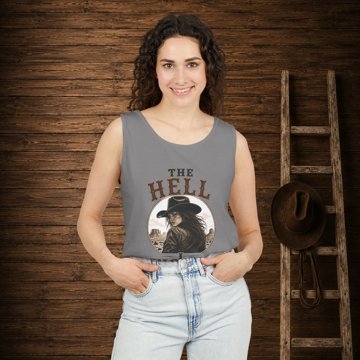 Hell I Won't   Adult Unisex Tank Top