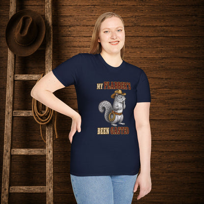 My Flabbers Been Gasted   Adult Size T-Shirt