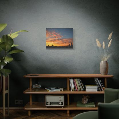 Country Sunrise  Matte Canvas Art
