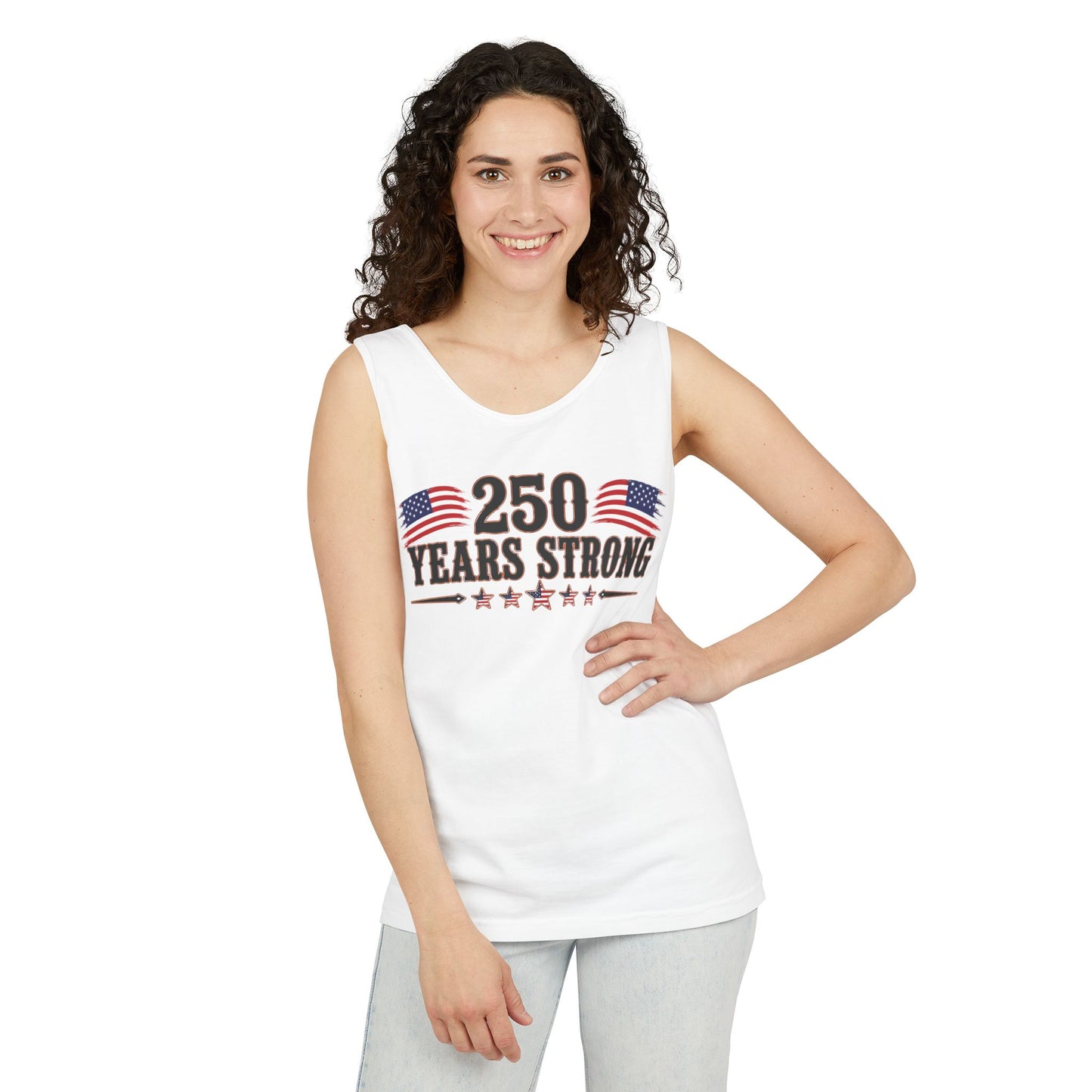 250 Years Strong   Adult Unisex Tank Top  *ON SALE 25% OFF AT CHECKOUT!*