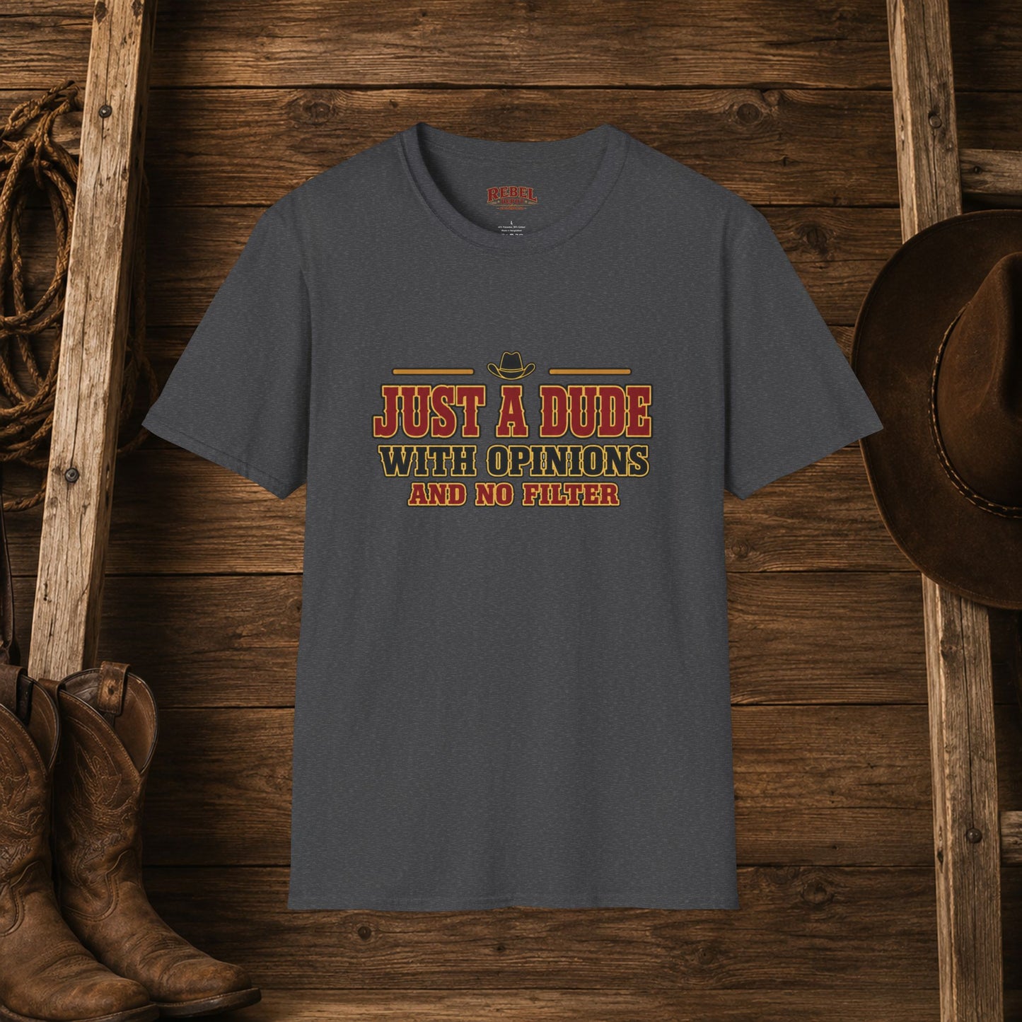 Just A Dude   Adult T-Shirt