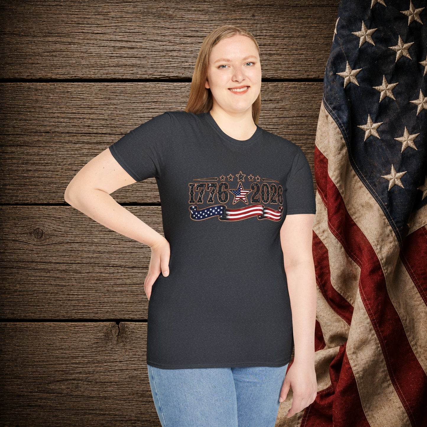 1776 - 2026 Patriot  Adult Size T-Shirt