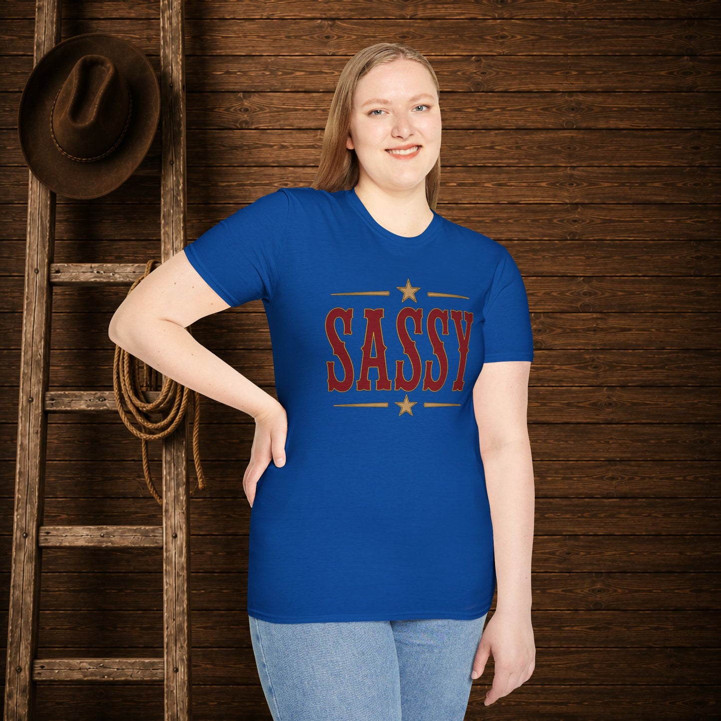 Sassy Girl  Adult T-Shirt