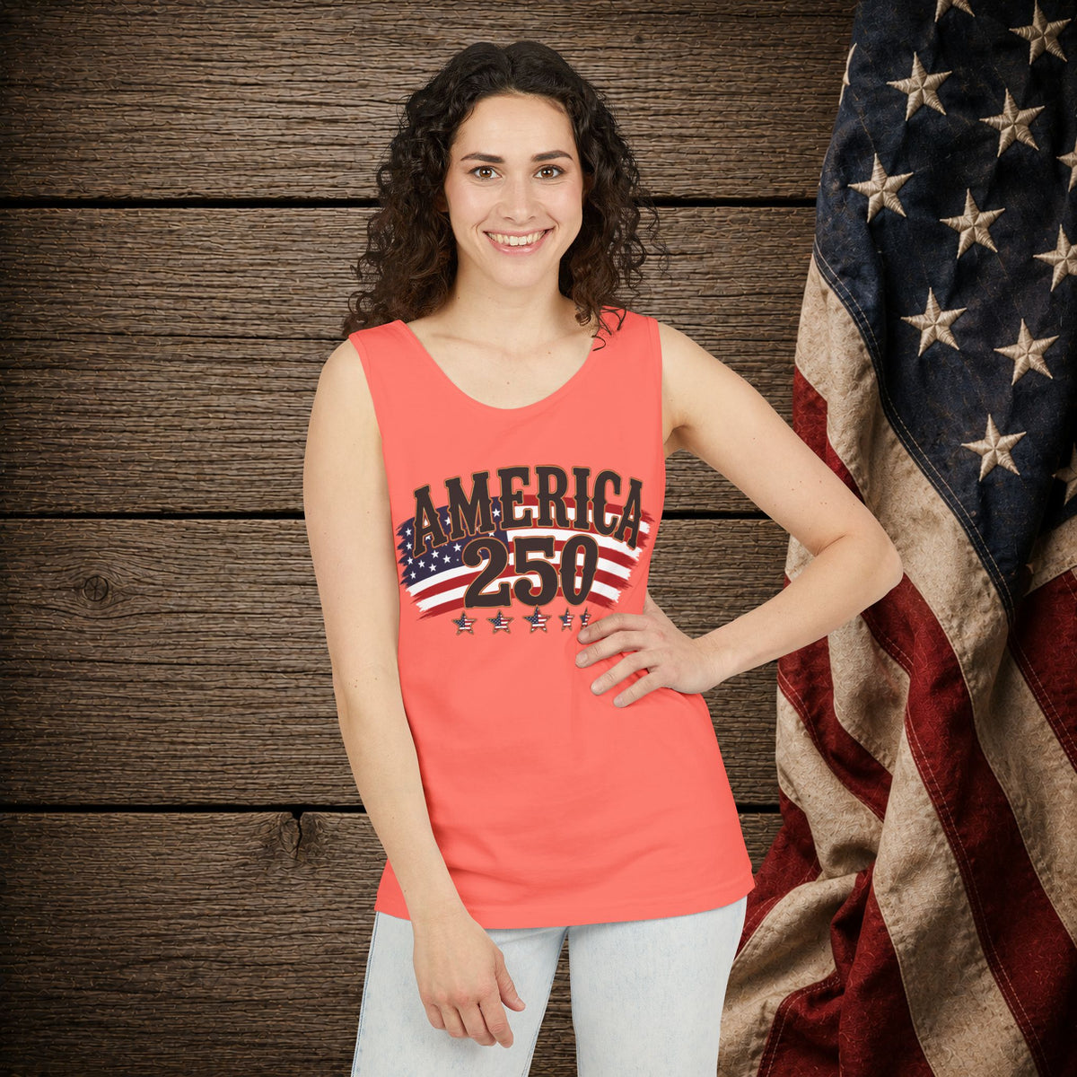America 250   Adult Unisex Tank Top