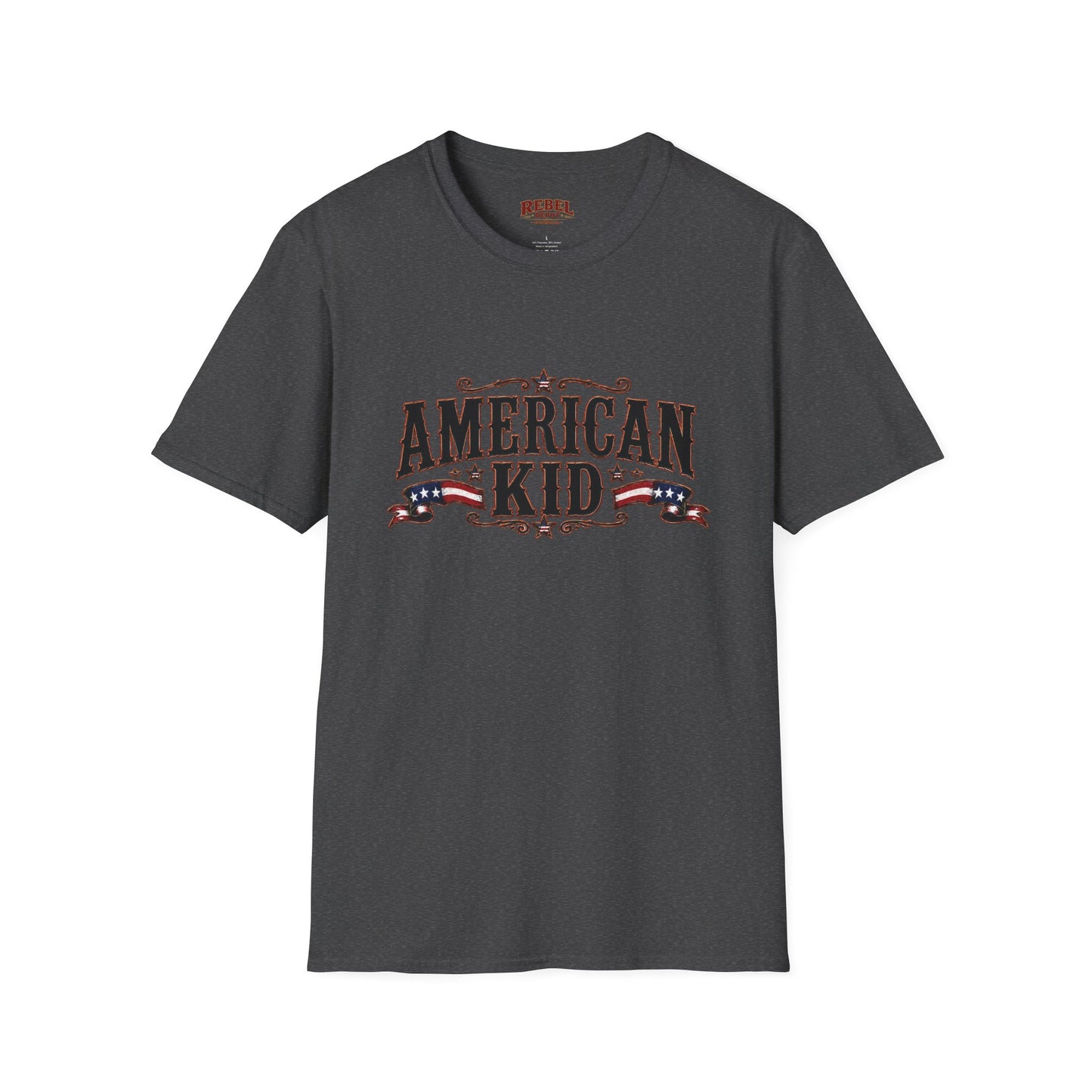 American Kid Patriot  Adult Size T-Shirt