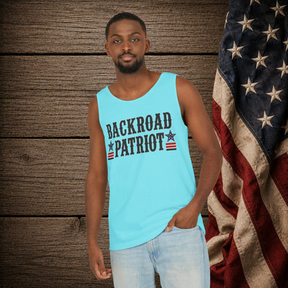 Backroad Patriot   Adult Unisex Tank Top