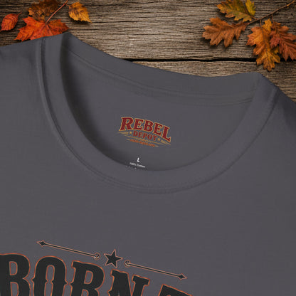 Born To Ride Bullrider  Adult T-Shirt