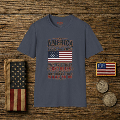 America 1776-2026  Adult Size T-Shirt