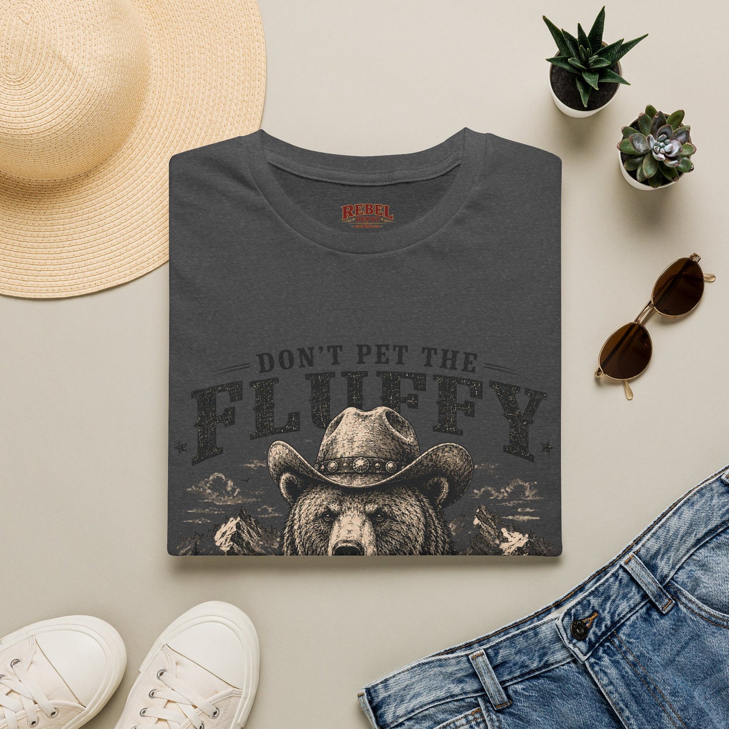 Don't Pet the Fluffy Cowboy T-Shirt
