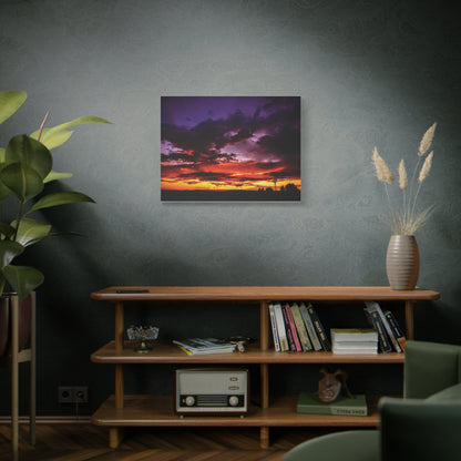 Ranch Sunset Matte Canvas Art
