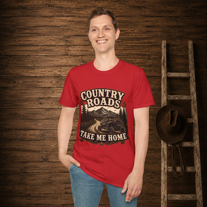 Country Roads SxS  Adult Size T-Shirt