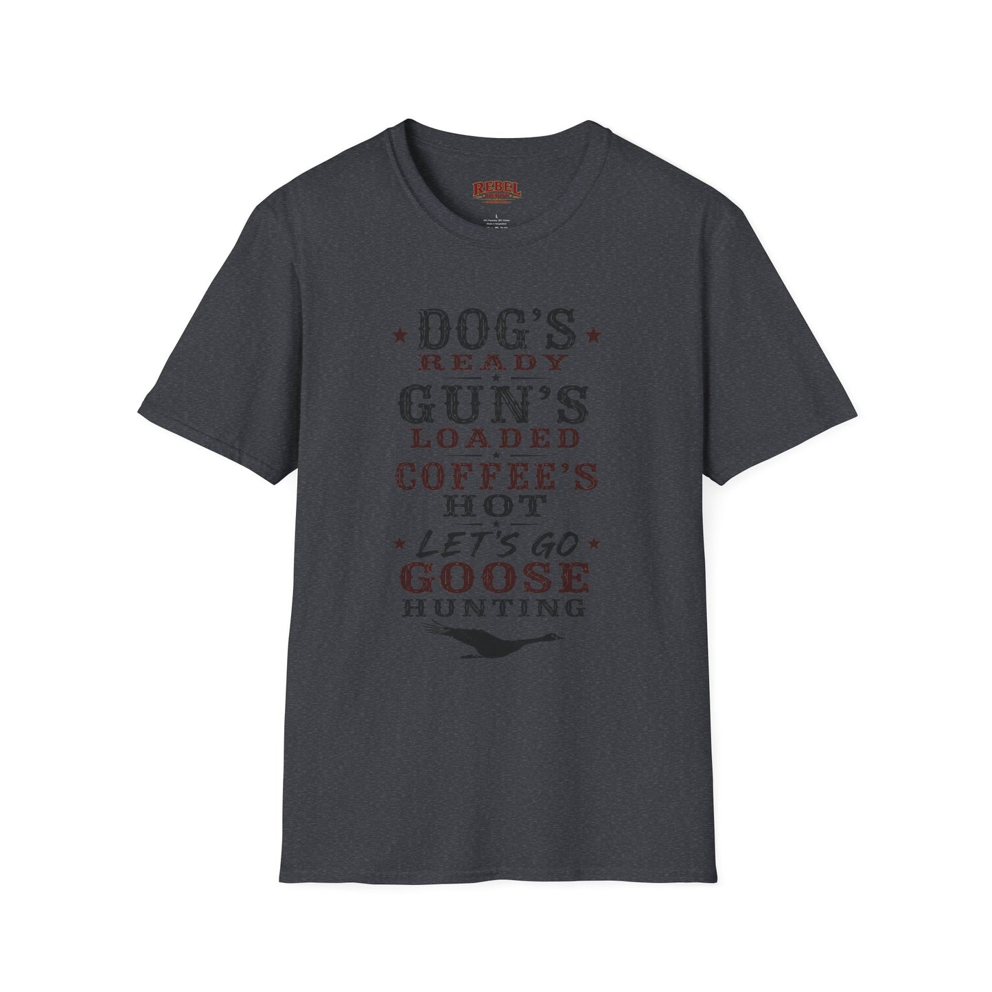 Dog Gun Goose  Adult Size T-Shirt