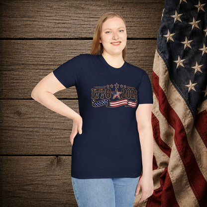 1776 - 2026 Patriot  Adult Size T-Shirt