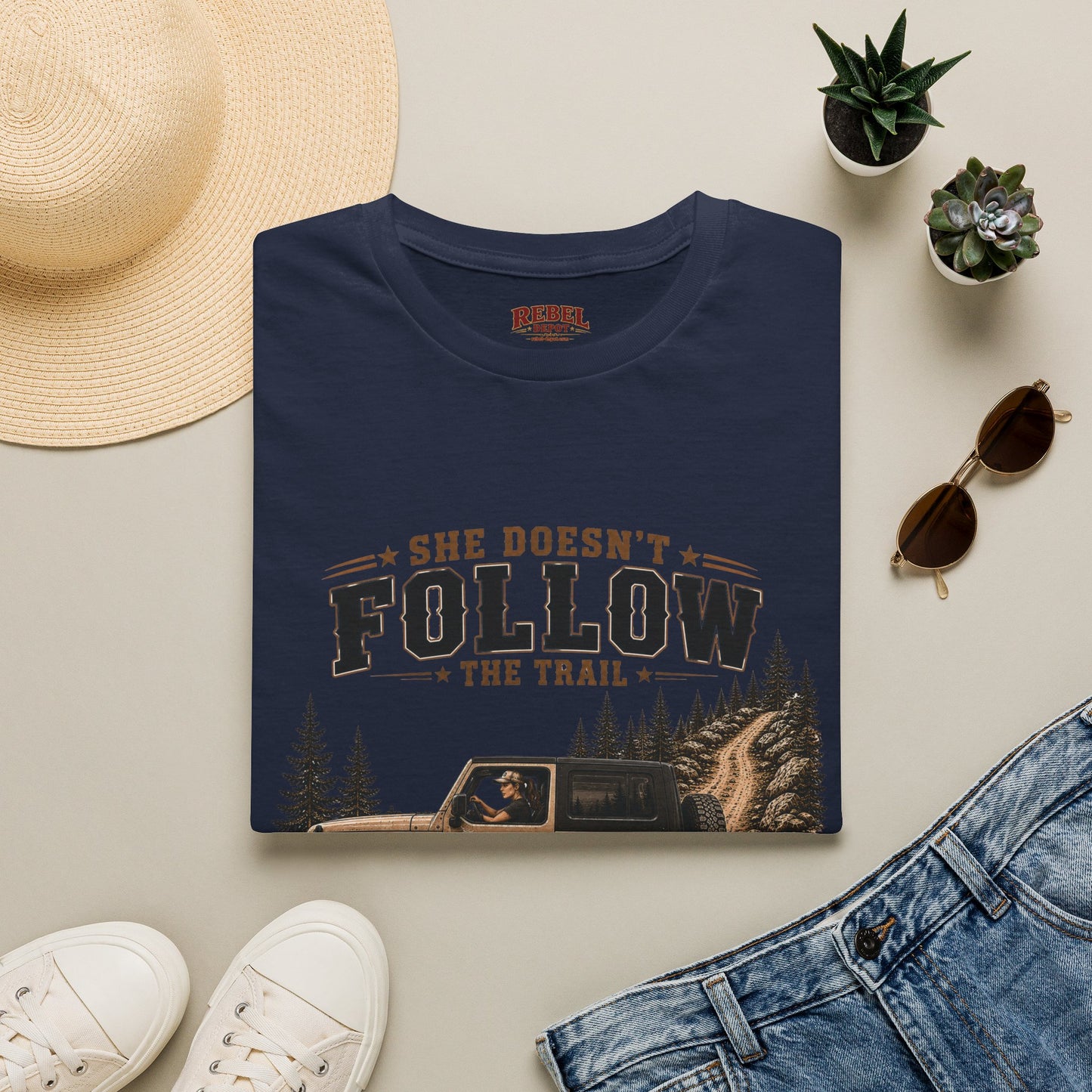 Doesn't Follow   Adult Size T-Shirt