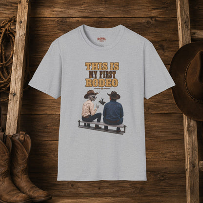 My First Rodeo (Alien)  Adult T-Shirt