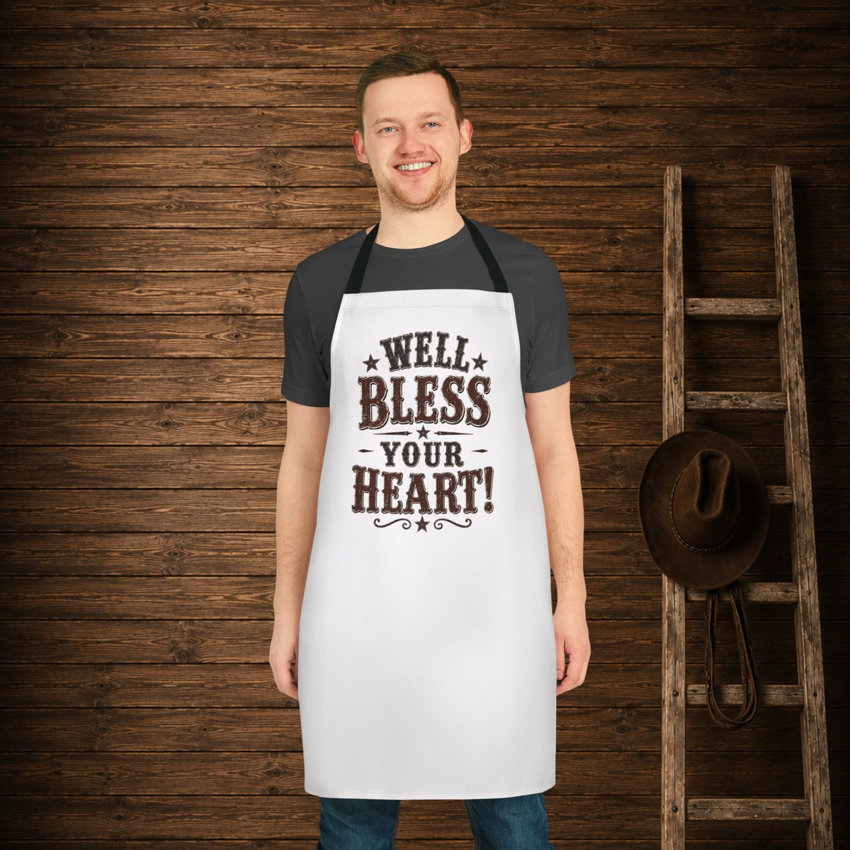 Bless Your Heart  Apron