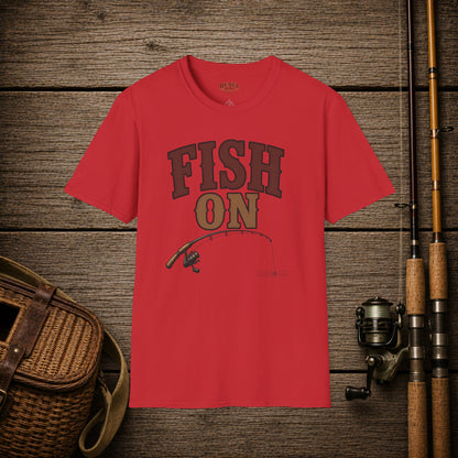 Fish On  Adult T-Shirt