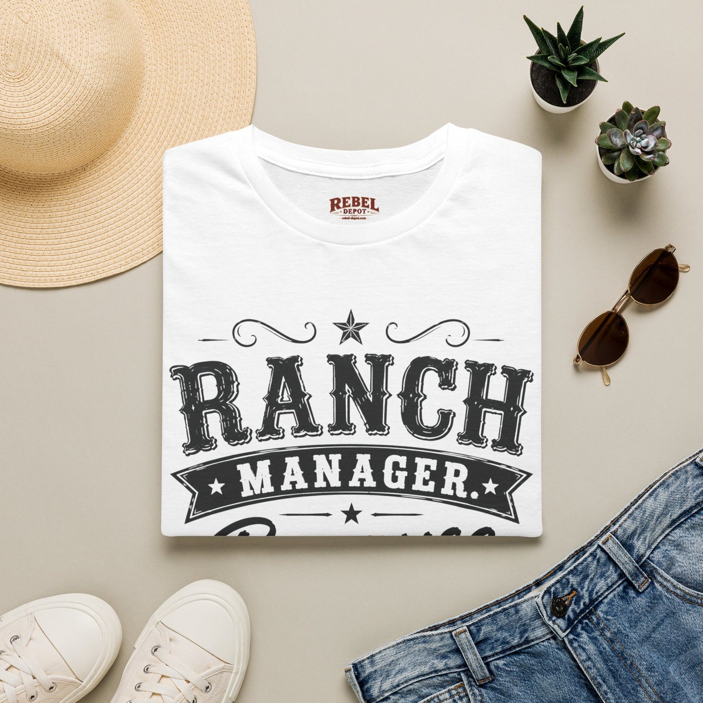 Ranch Manager  Adult Size T-Shirt