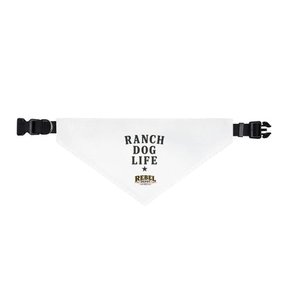 Ranch Dog Life  Clip-on Pet Bandana