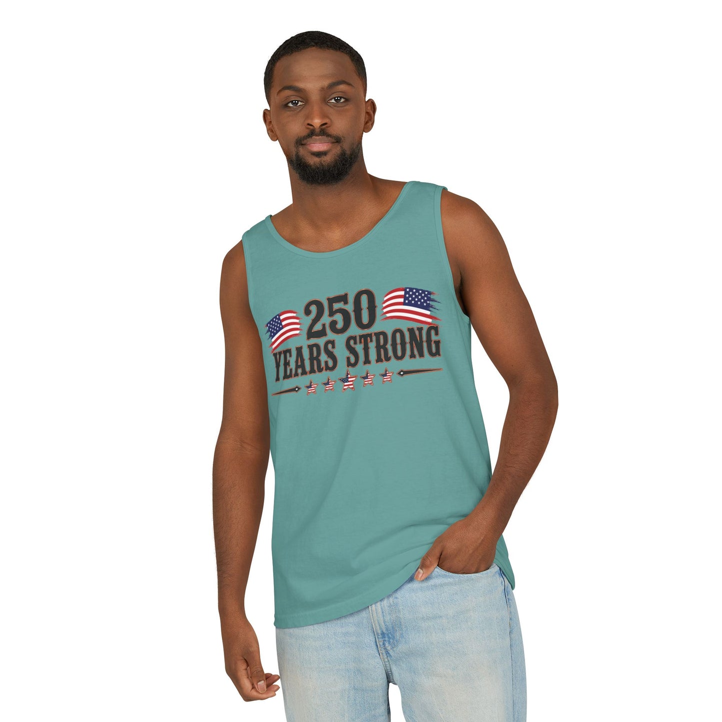 250 Years Strong   Adult Unisex Tank Top  *ON SALE 25% OFF AT CHECKOUT!*