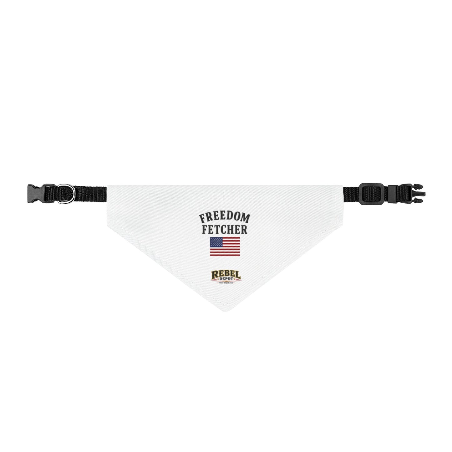 Freedom Fetcher  Clip-on Pet Bandana