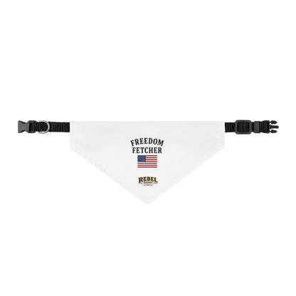 Freedom Fetcher  Clip-on Pet Bandana