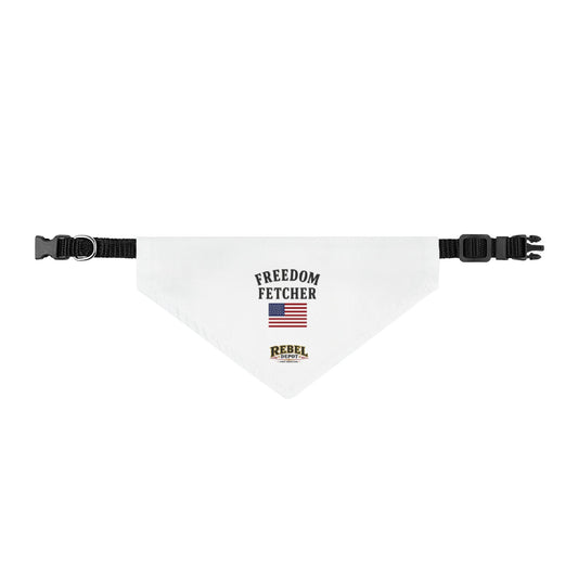Freedom Fetcher  Clip-on Pet Bandana